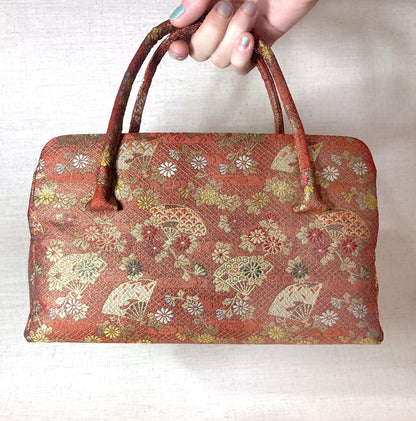 Vintage kimono handbag -