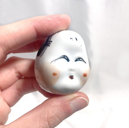 Japanese drinking game set - beku hai - set of 3 sake cups and a spinning top