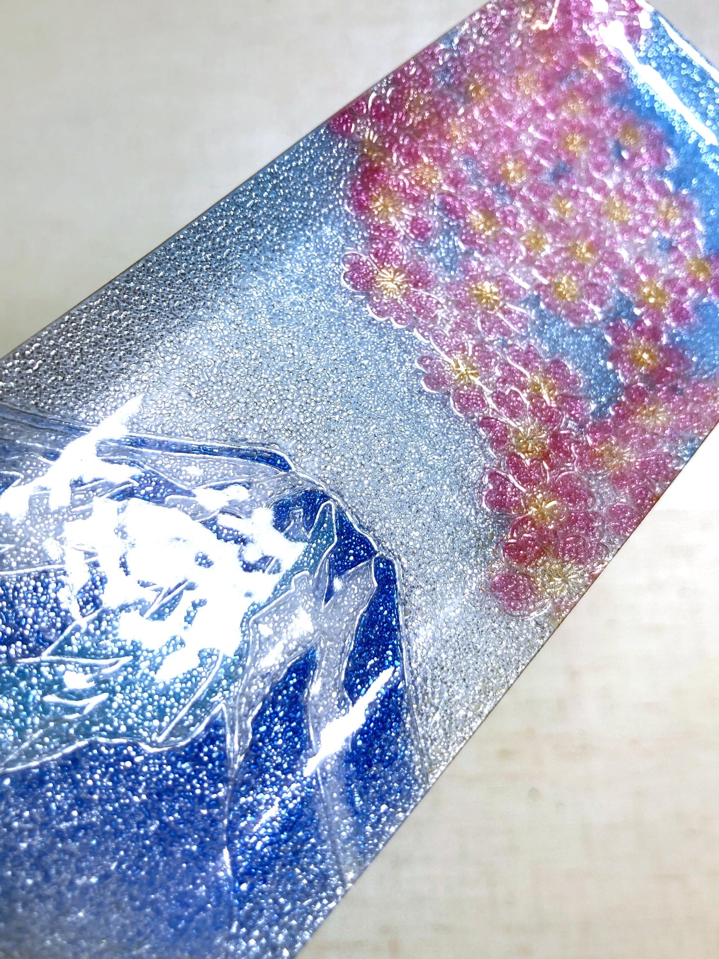 Japanese glass enamel "shippoyaki" mini tray - different patterns available