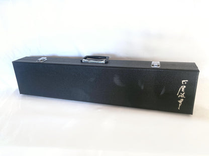 Traditional Japanese instrument taishōgoto (大正琴) with soft case - 5 string harp with an image of Mt.Fuji