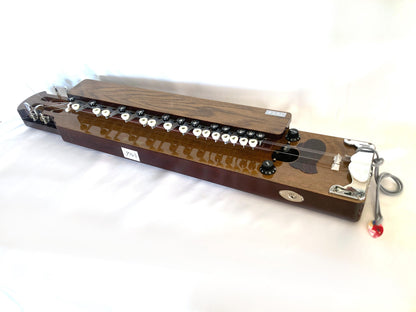 Taishōgoto harp (大正琴) "Momiji" with tone and volume adjustment in a hard case