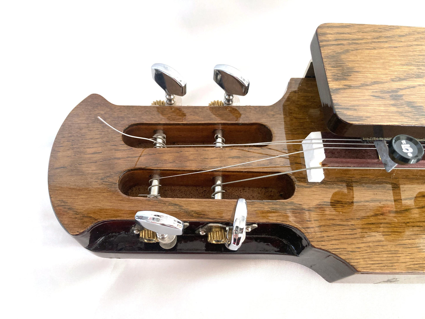 Taishōgoto harp (大正琴) "Momiji" with tone and volume adjustment in a hard case