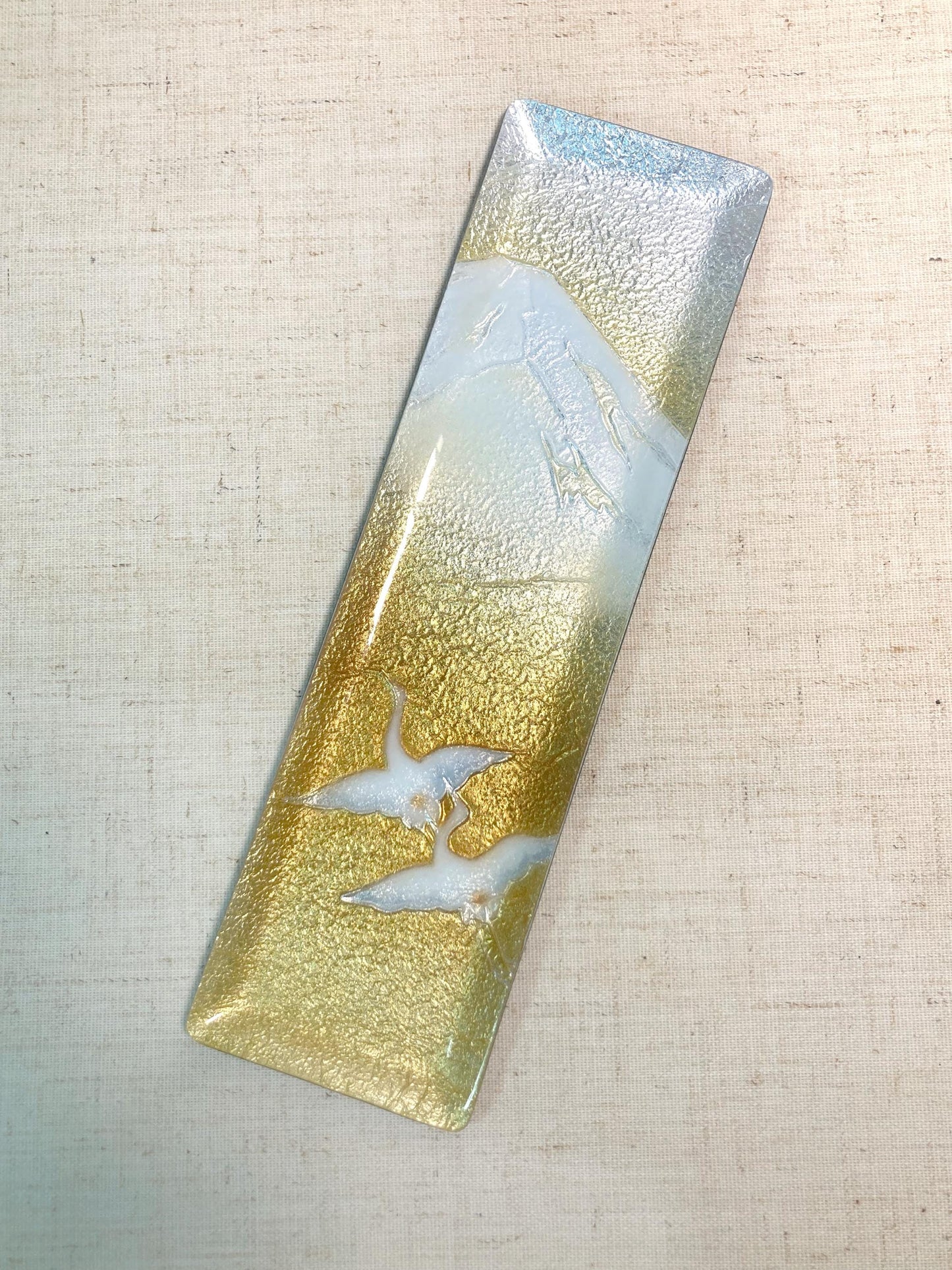 Japanese glass enamel "shippoyaki" mini tray - different patterns available