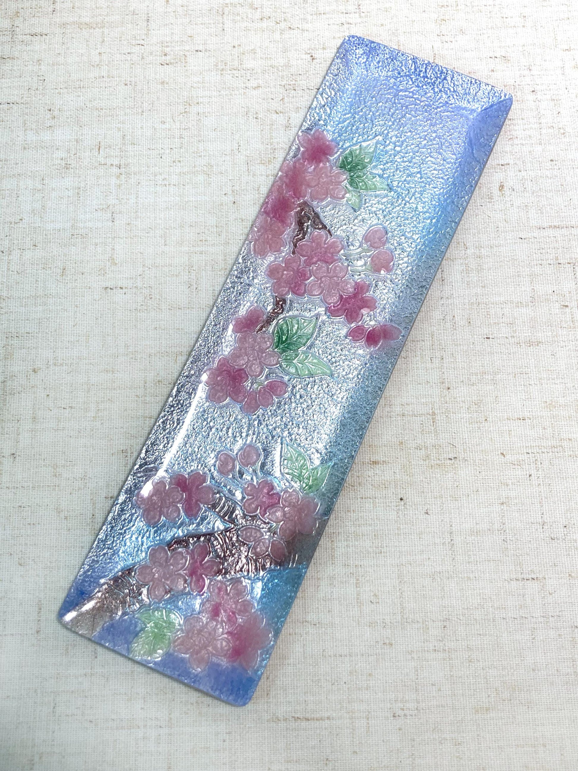 Japanese glass enamel "shippoyaki" mini tray - different patterns available