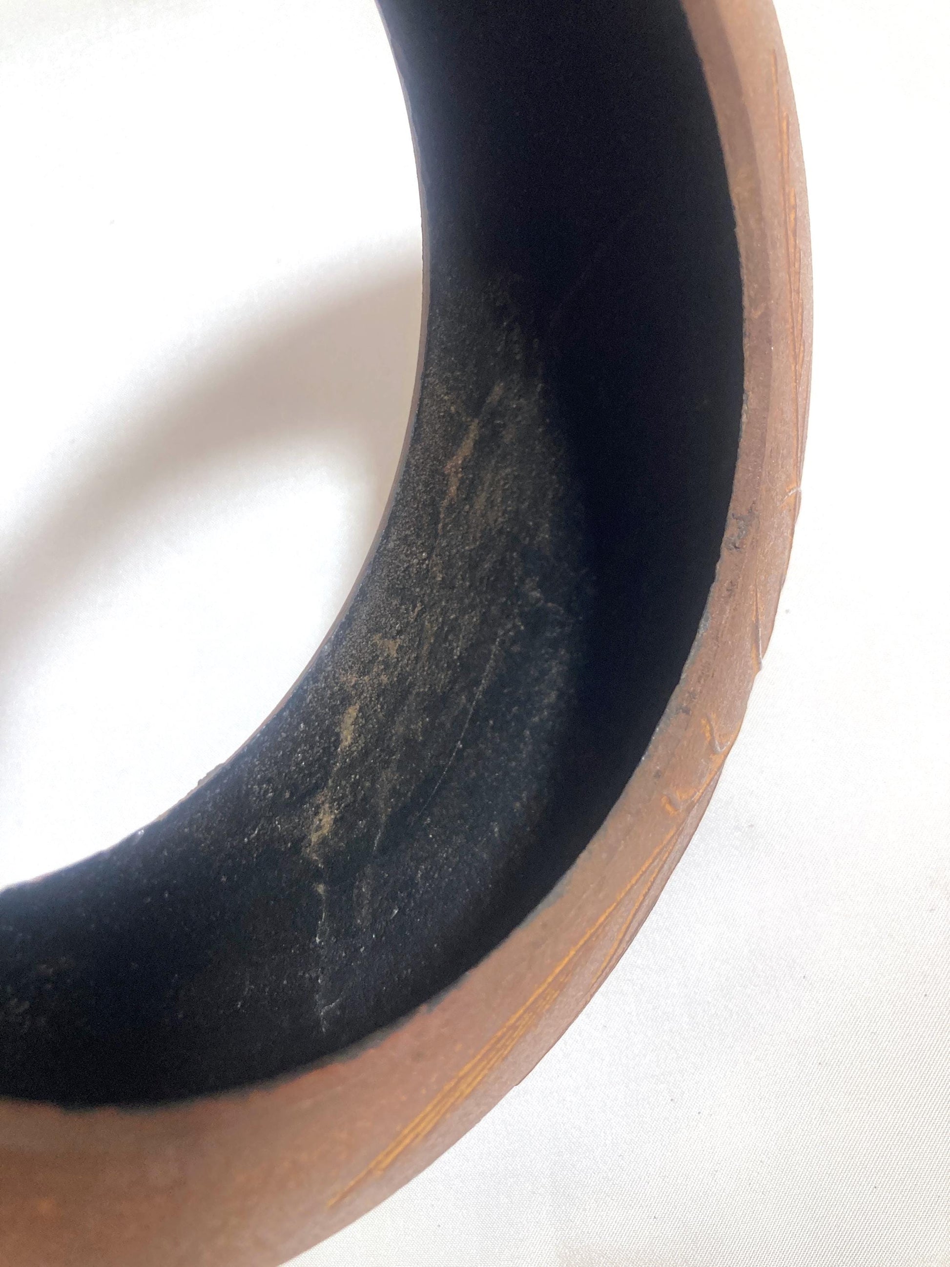 Hanging ikebana vase - monkey reaching for a moon (full moon - M size)