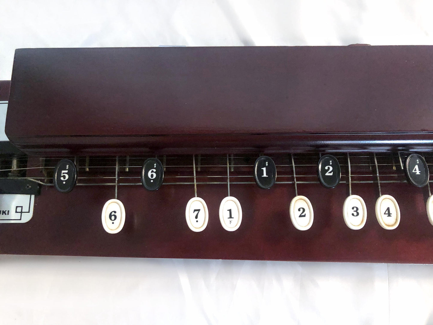 Vitnage Japanese harp - Suzuki Matsu - acoustic taishogoto harp with soft case