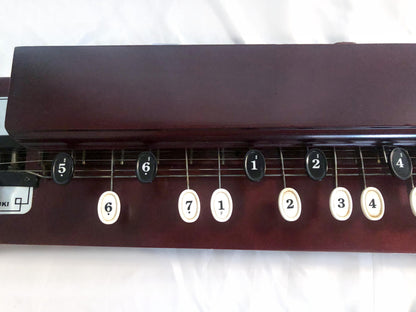 Vitnage Japanese harp - Suzuki Matsu - acoustic taishogoto harp with soft case