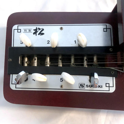 Vitnage Japanese harp - Suzuki Matsu - acoustic taishogoto harp with soft case