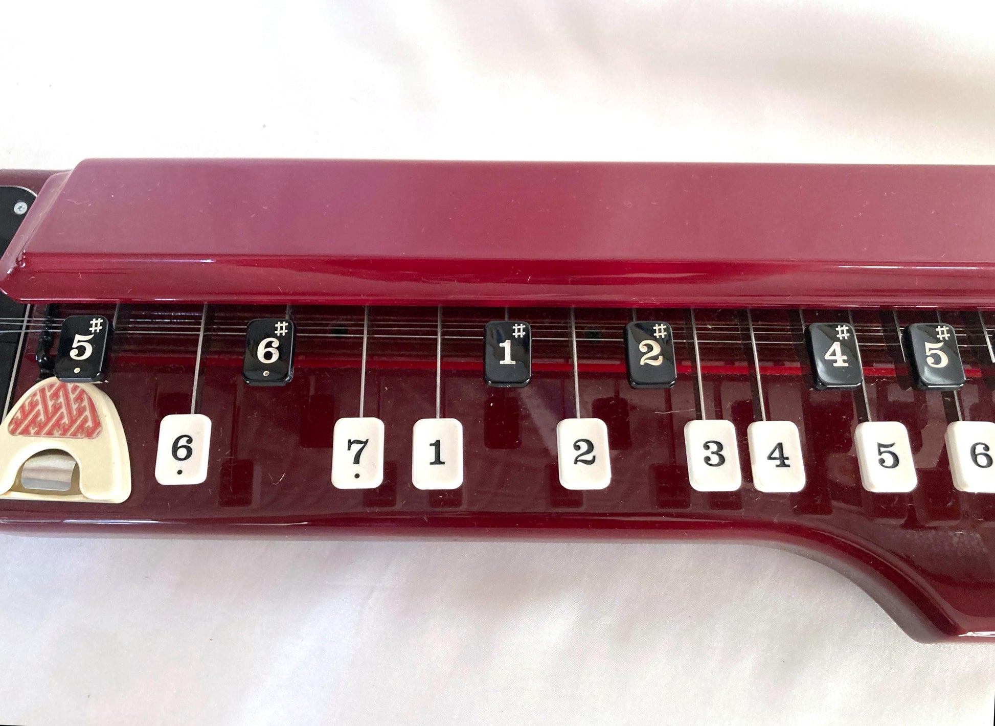 Taishōgoto harp (大正琴) with hard case - Suzuki Ran Electric