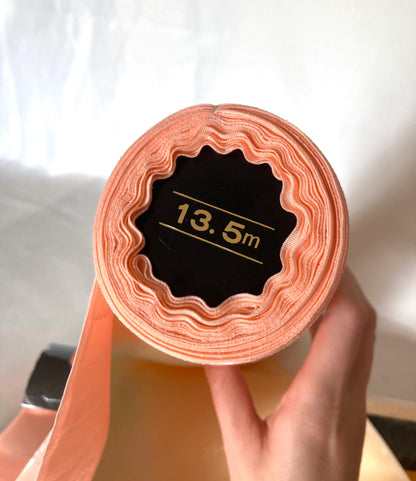 Vintage tanmono - silk kimono fabric bolt - thin pastel silk satin