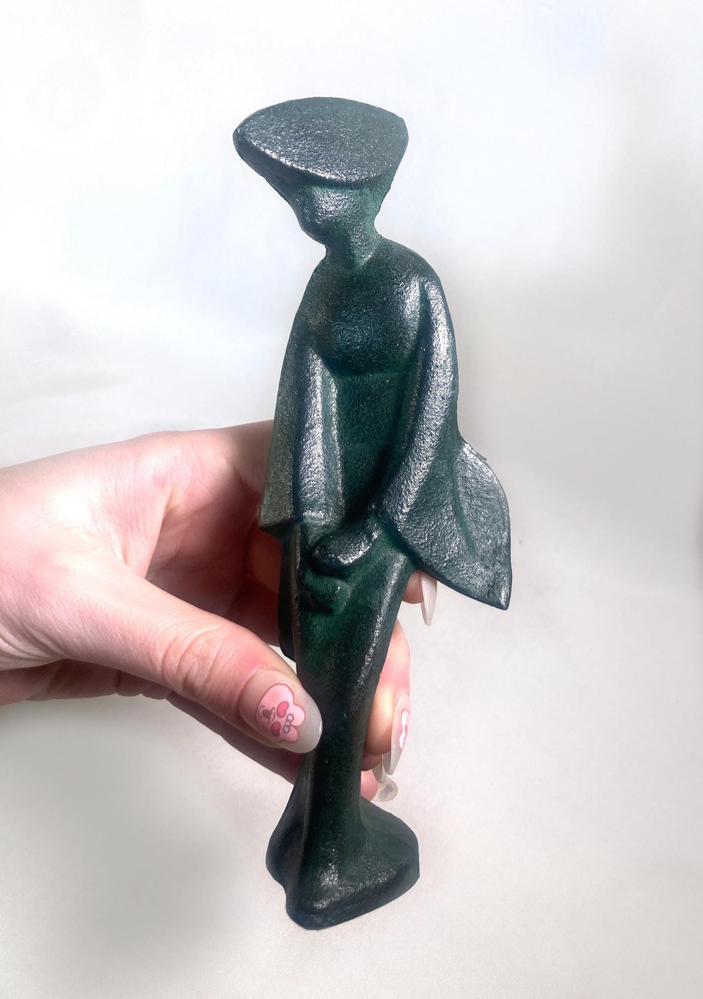 Japanese metal cast figurine - Awa-odori dancer (different available)