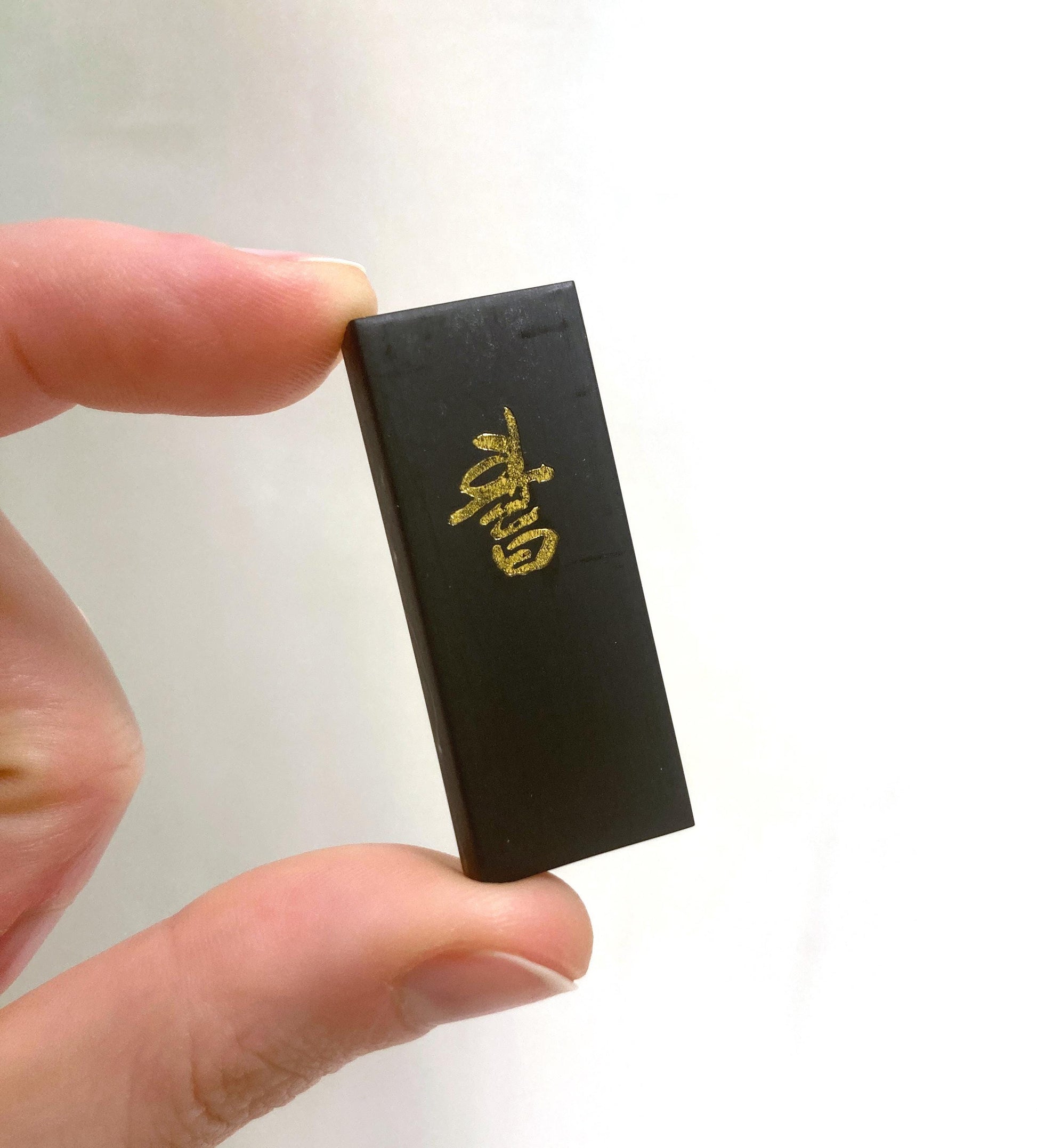 Portable miniature Japanese calligraphy set