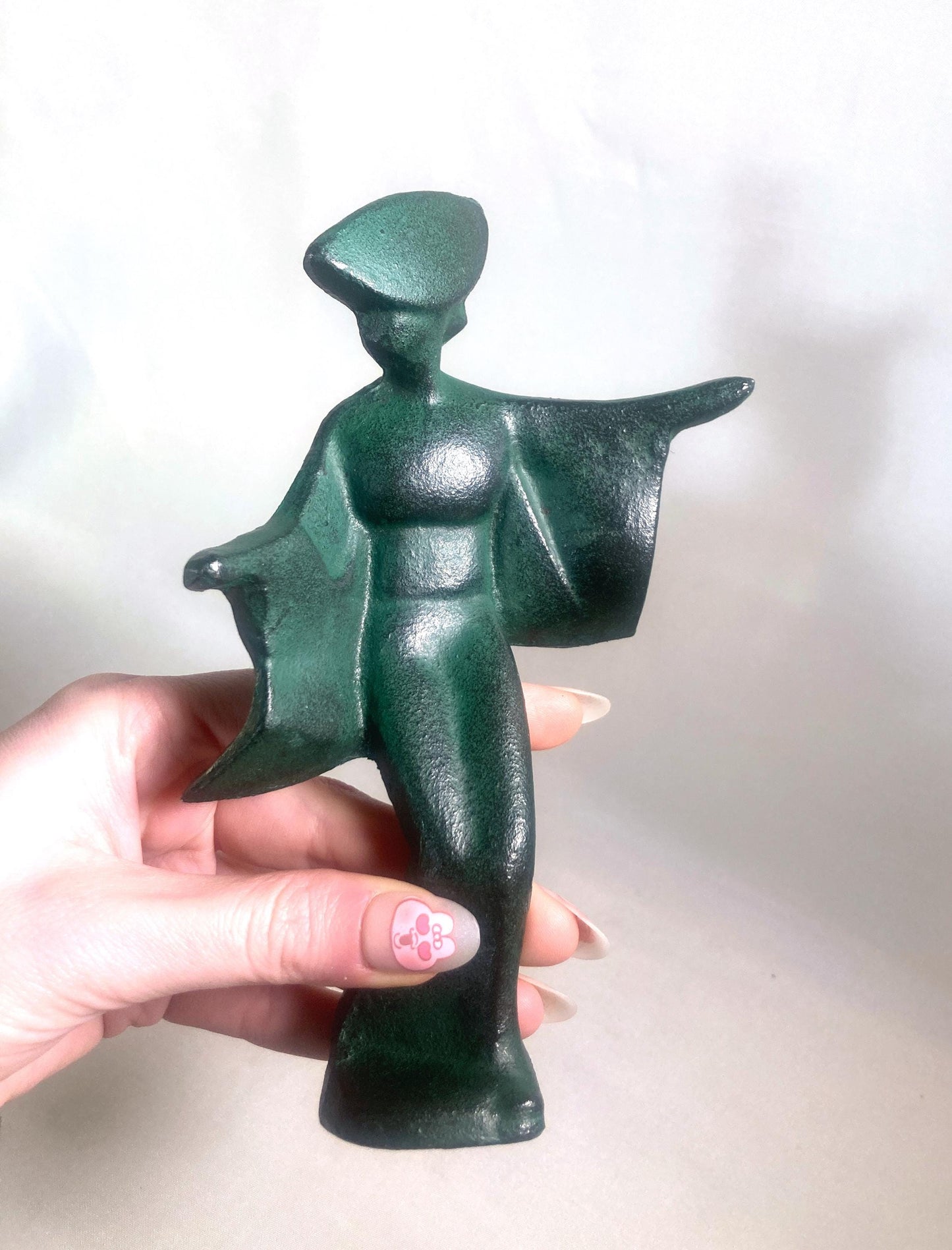 Japanese metal cast figurine - Awa-odori dancer (different available)