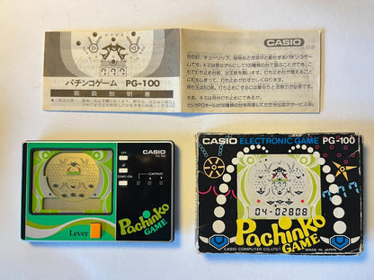 Casio PG-100 LCD Pachinko Game - Working - 1983