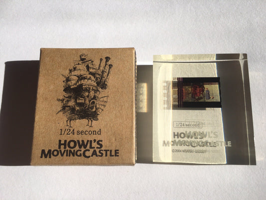 Howl's Moving Castle 1/24 Second Film Frame Cube (different available)