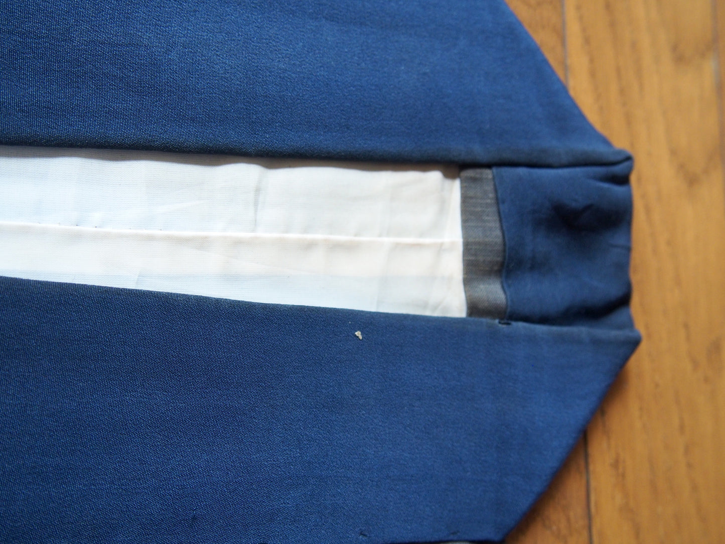 Men's Kimono Undershirt — gray with tea ceremony utensils