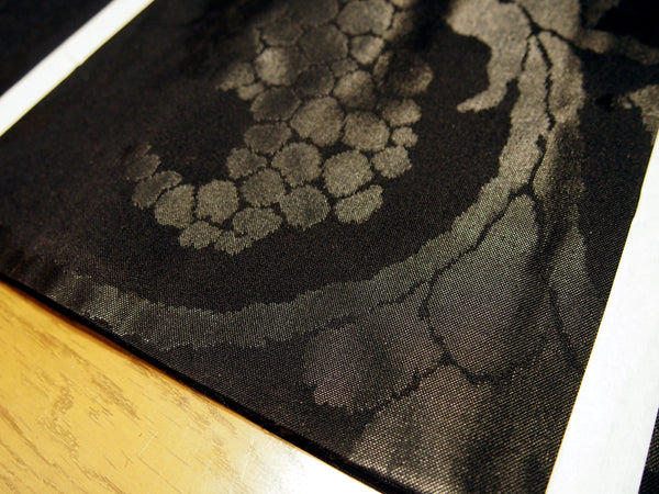 Nagoya obi- black