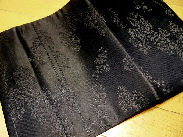 Nagoya obi- black