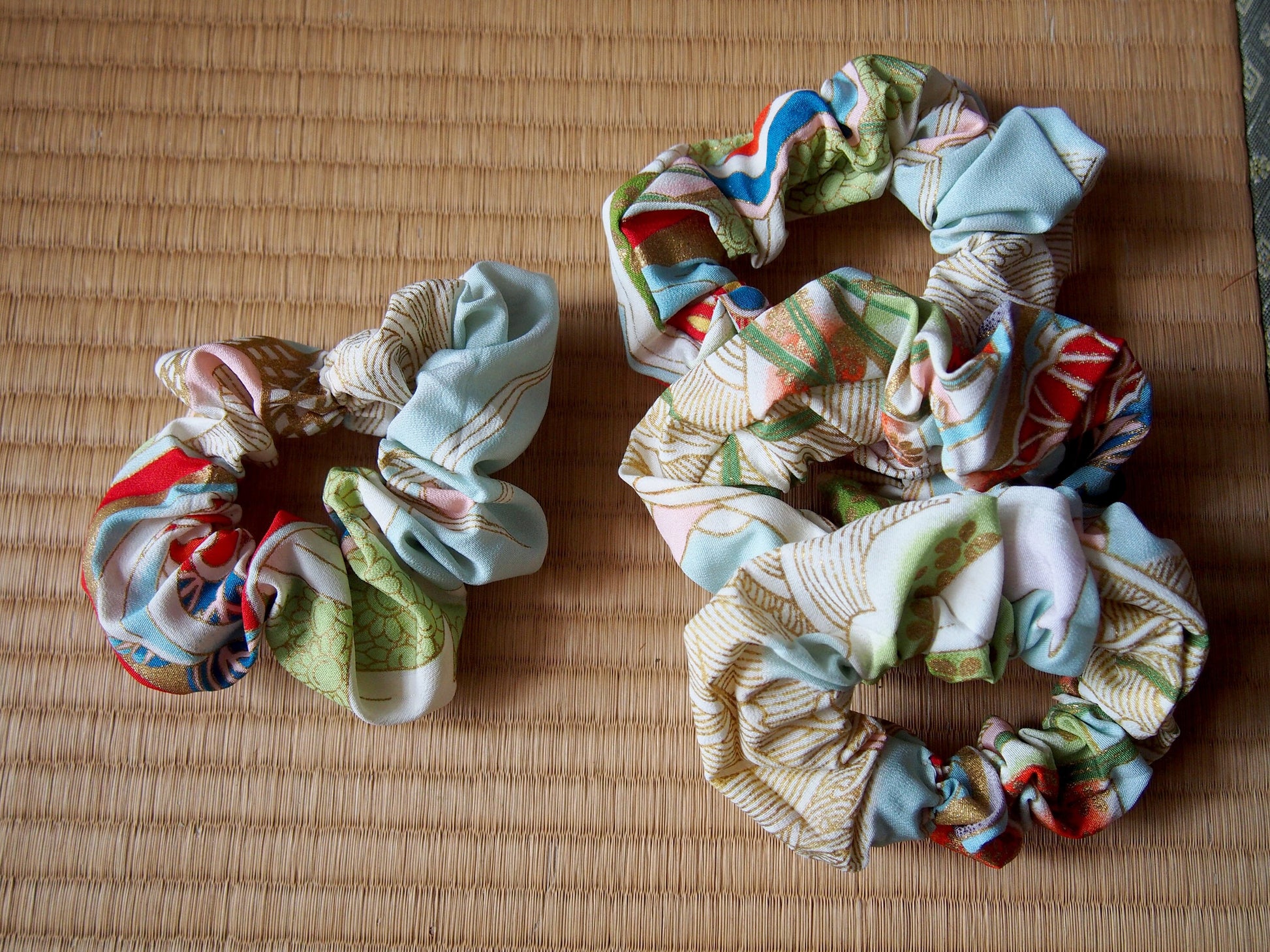 Kimono scrunchie (pattern)