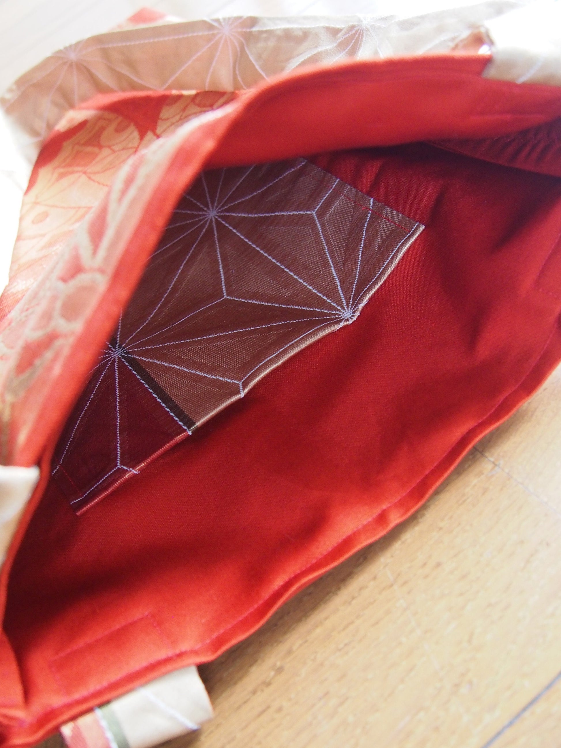 Upcycled kimono bag- vintage obi tote bag