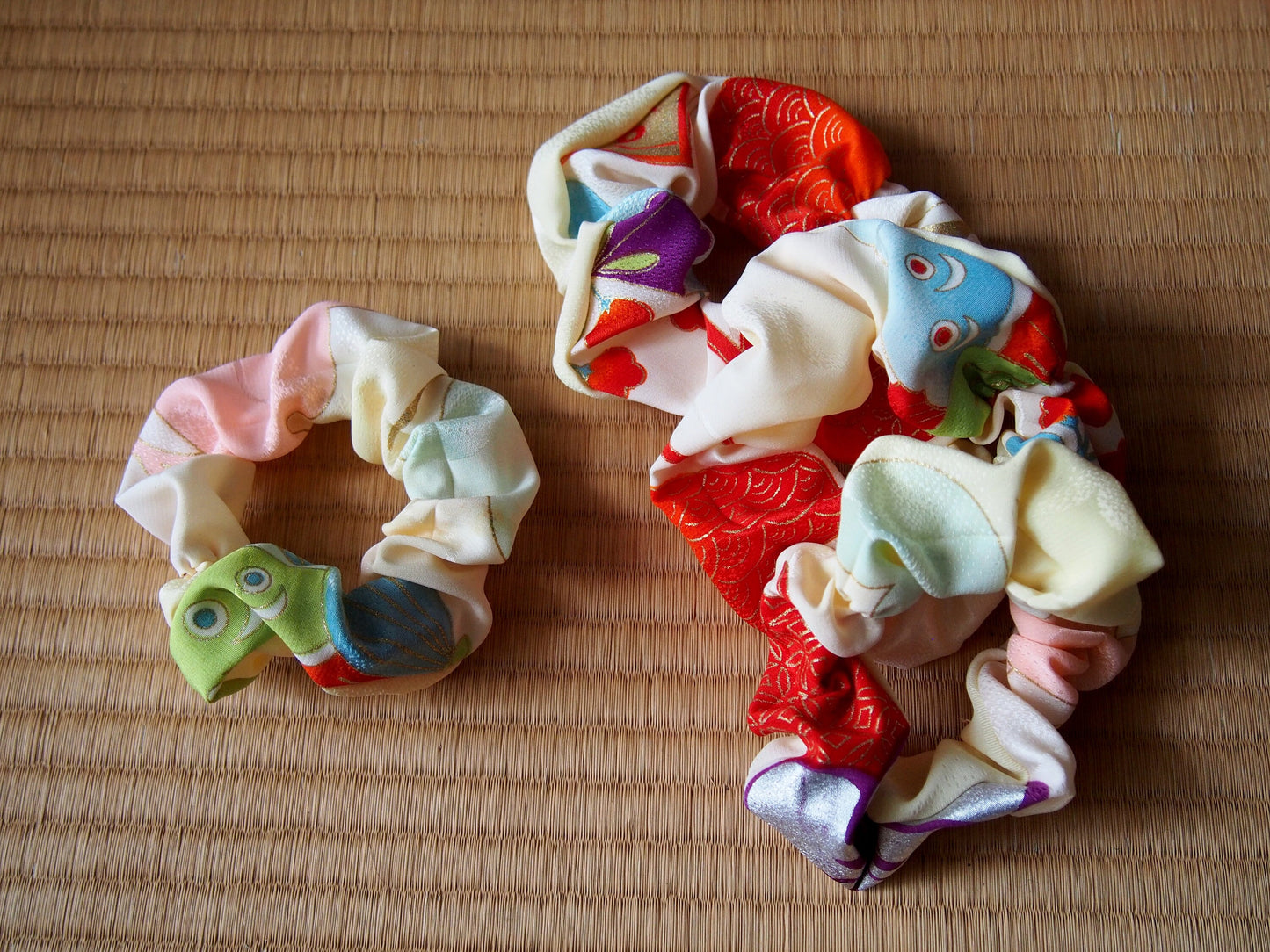 Kimono scrunchie (pattern)