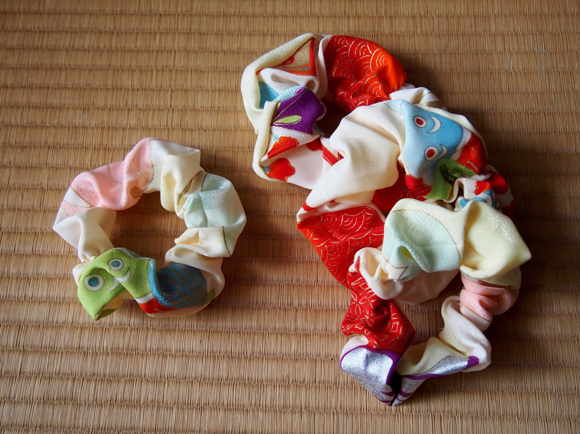 Kimono scrunchie (pattern)