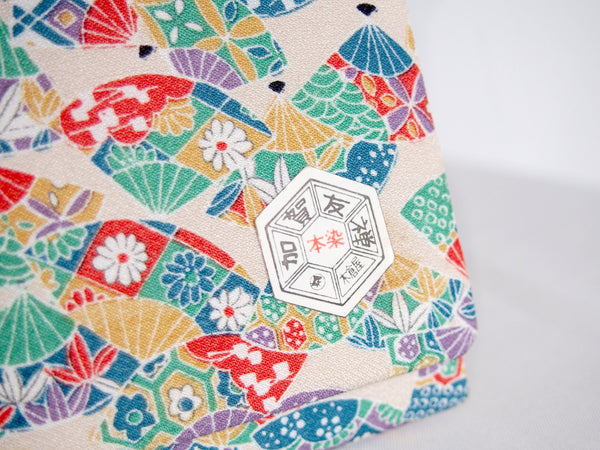 Vintage kimono handbag- clutch minibag