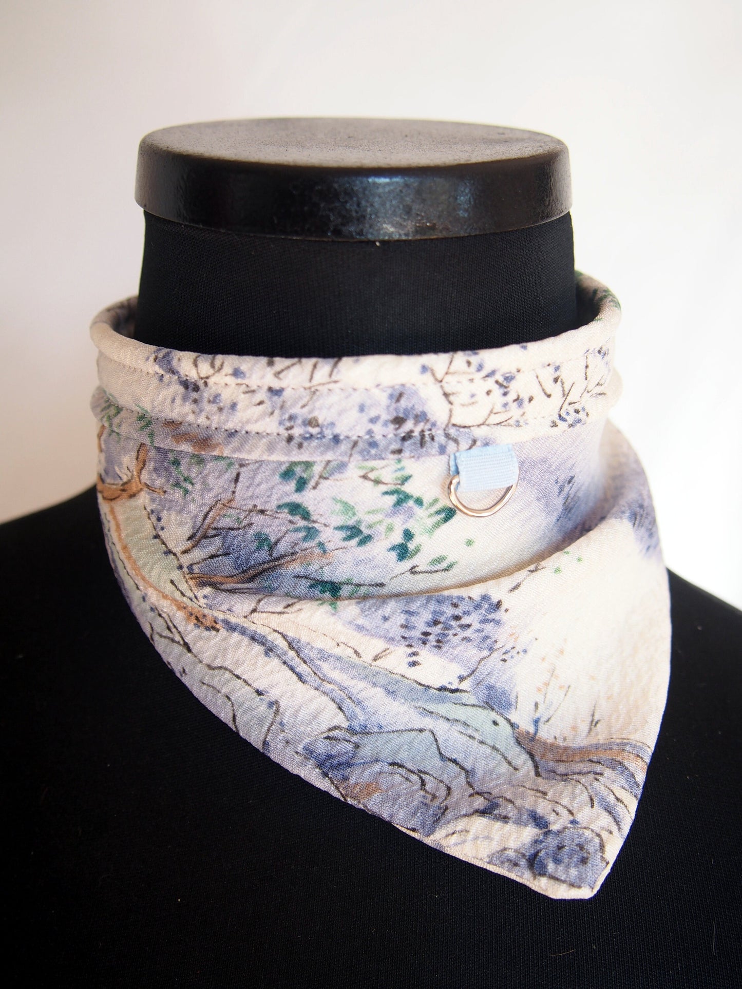 Vintage kimono bandana for pets - size S