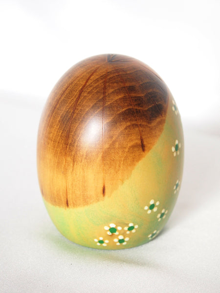 Floral kokeshi by Usaburo - four types