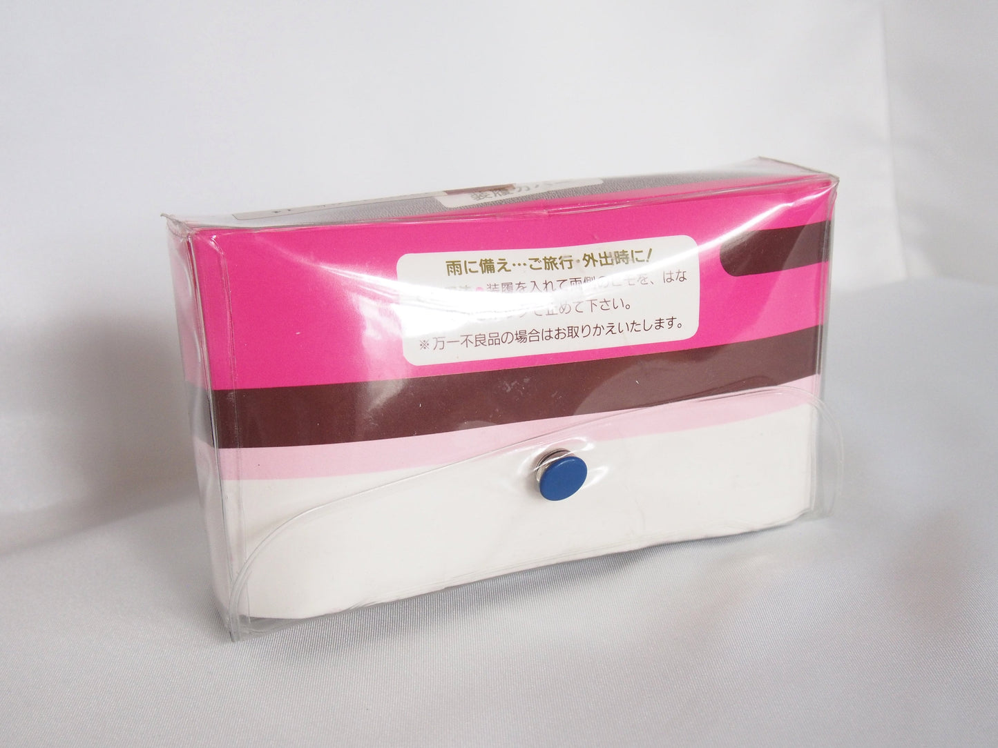 Vintage zori covers - clear silicone rainboots