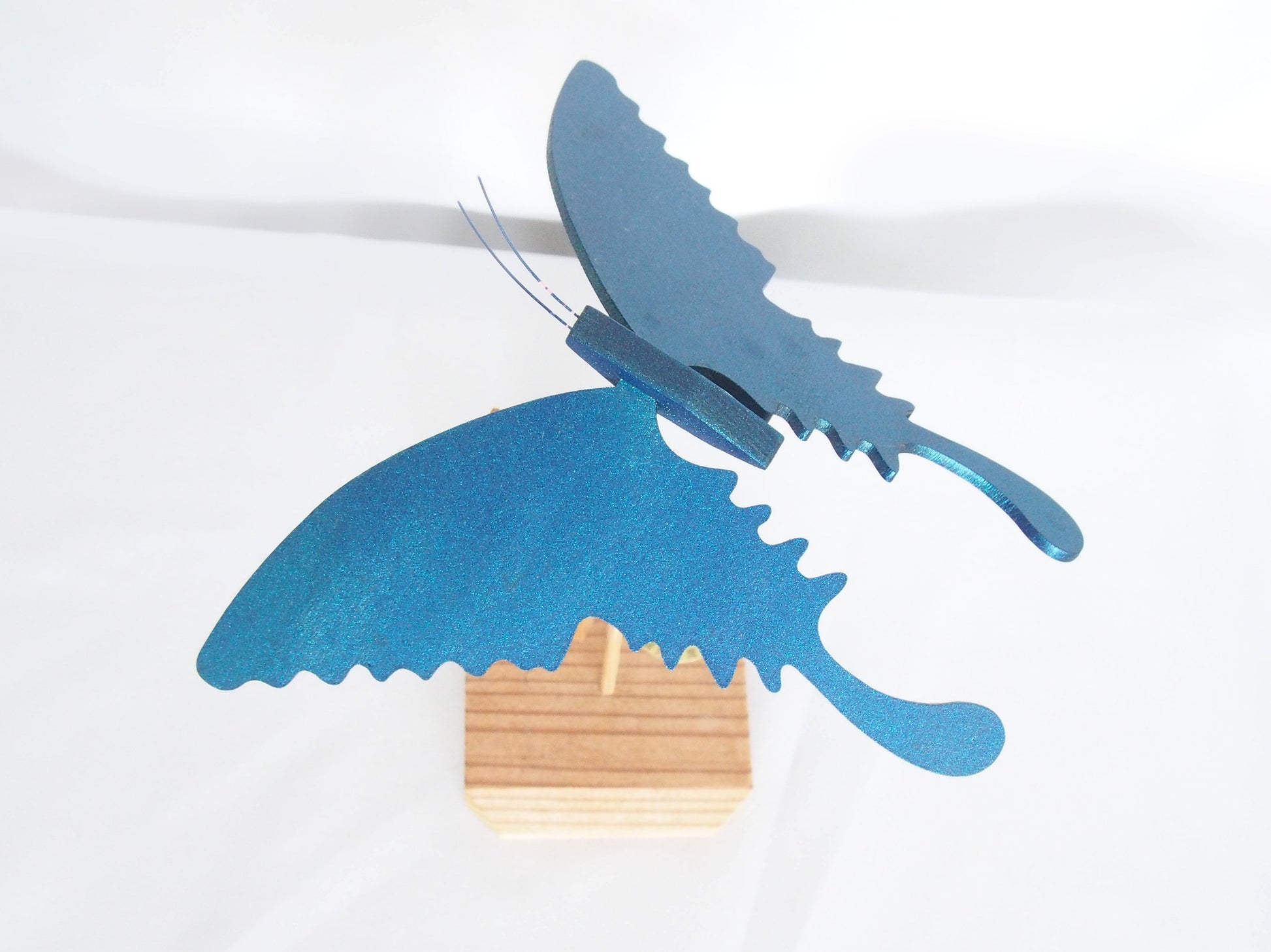 Graceful butterfly - wooden kinetic decoration