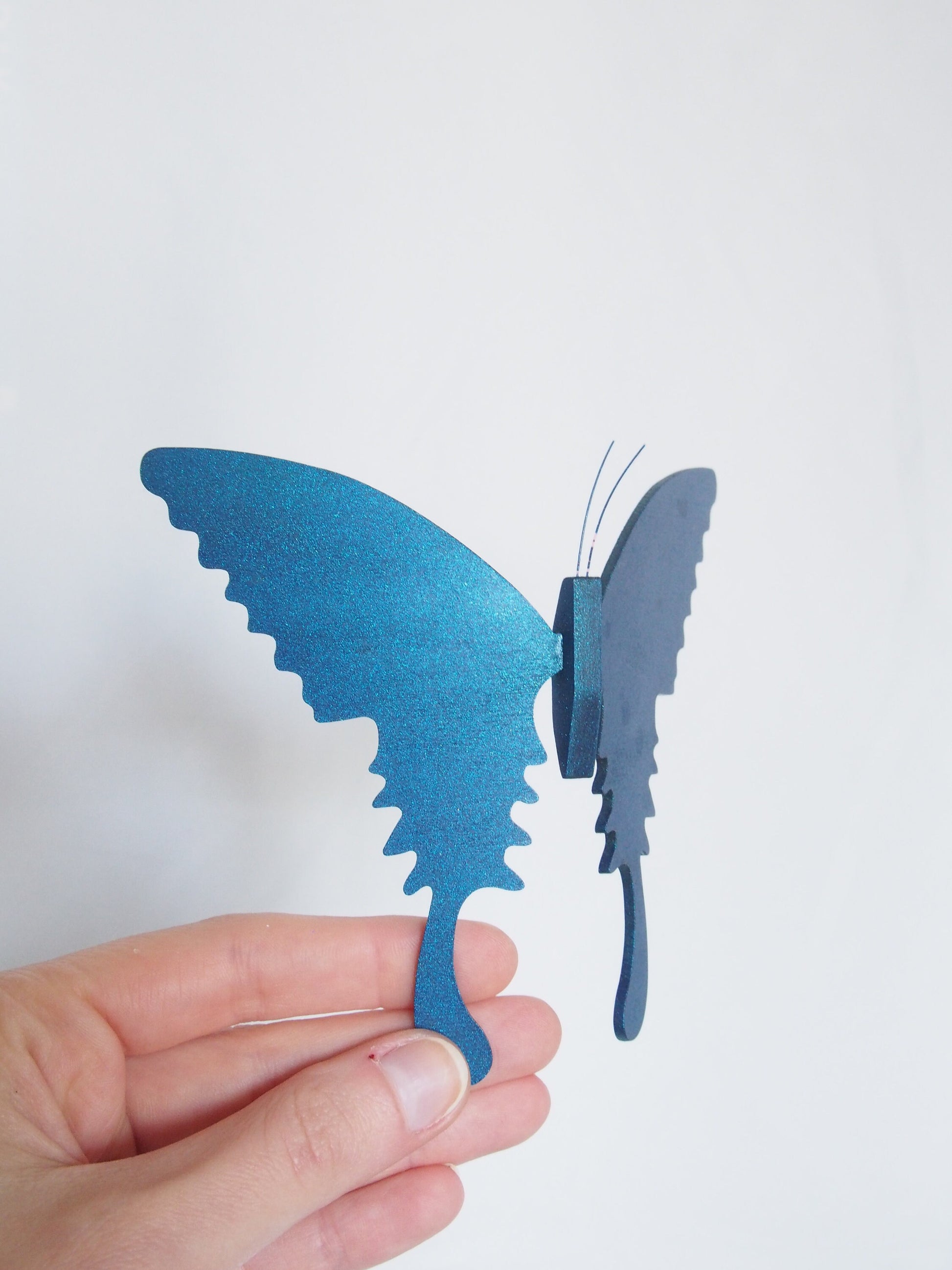 Graceful butterfly - wooden kinetic decoration