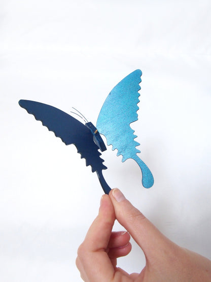 Graceful butterfly - wooden kinetic decoration