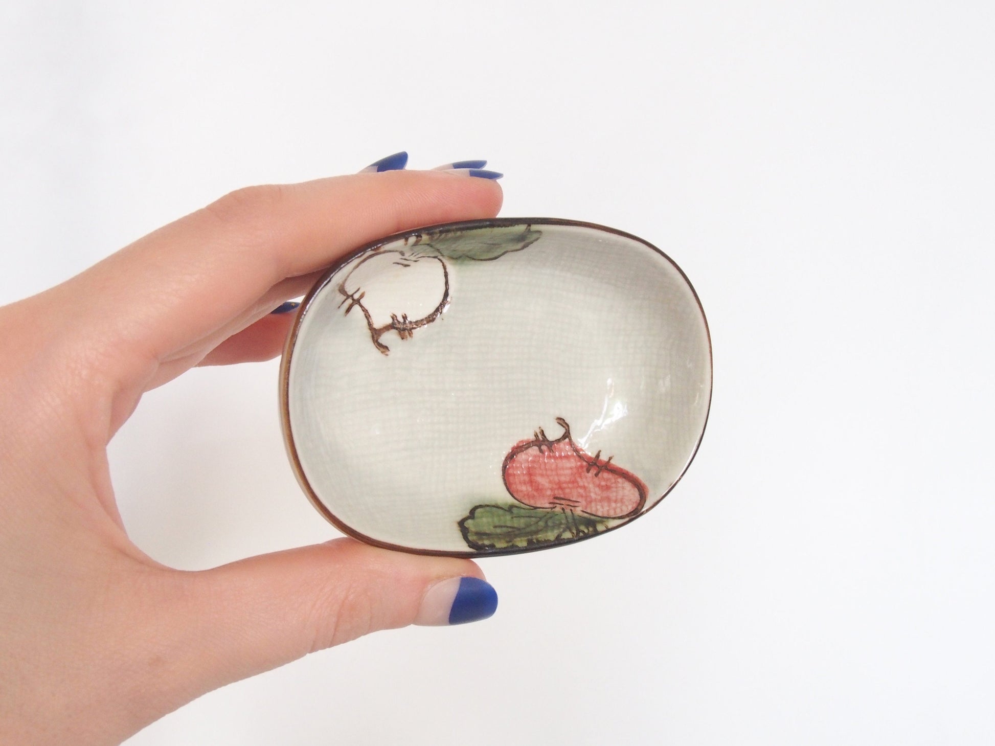 Miniature serving dish set- Japanese vegetables