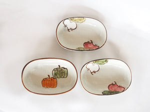 Miniature serving dish set- Japanese vegetables