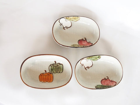 Miniature serving dish set- Japanese vegetables