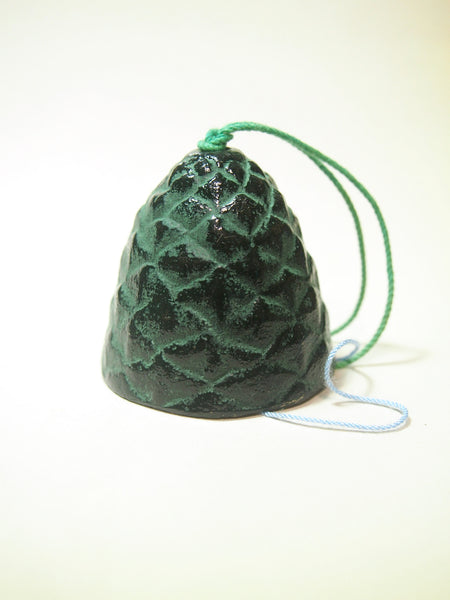 Cast iron wind chime (fuurin) - pine cone