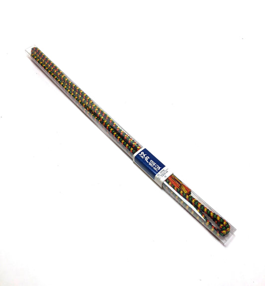Vivid colorful silk obijime - thin belt with tassels