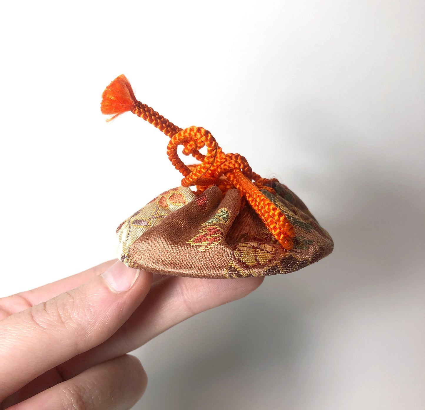 Japanese mini pouches "sode otoshi" for tea ceremony - set of 2