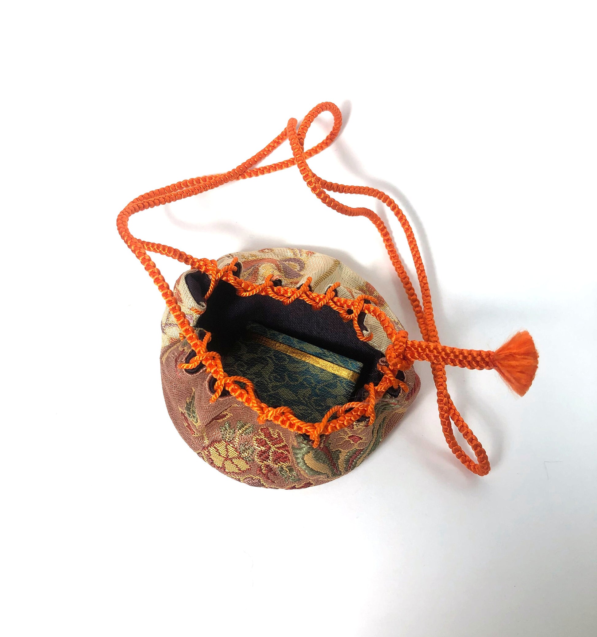 Japanese mini pouches "sode otoshi" for tea ceremony - set of 2