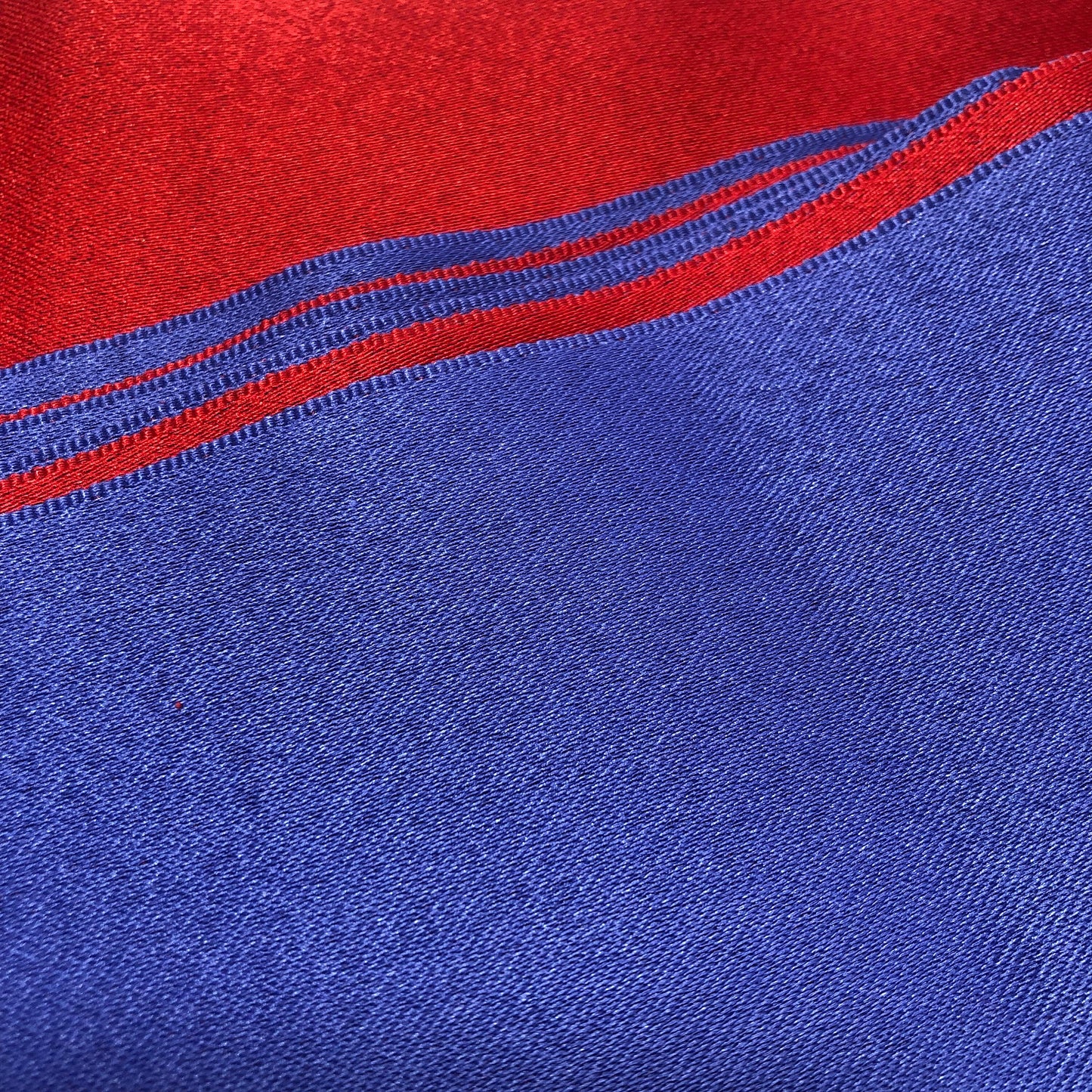 Simple Japanese reversible hanhaba obi - different colors available