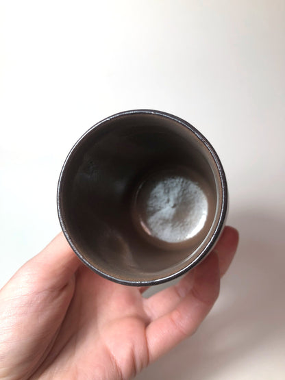 Japanese Kyomizuyaki tea cup - nadeshiko
