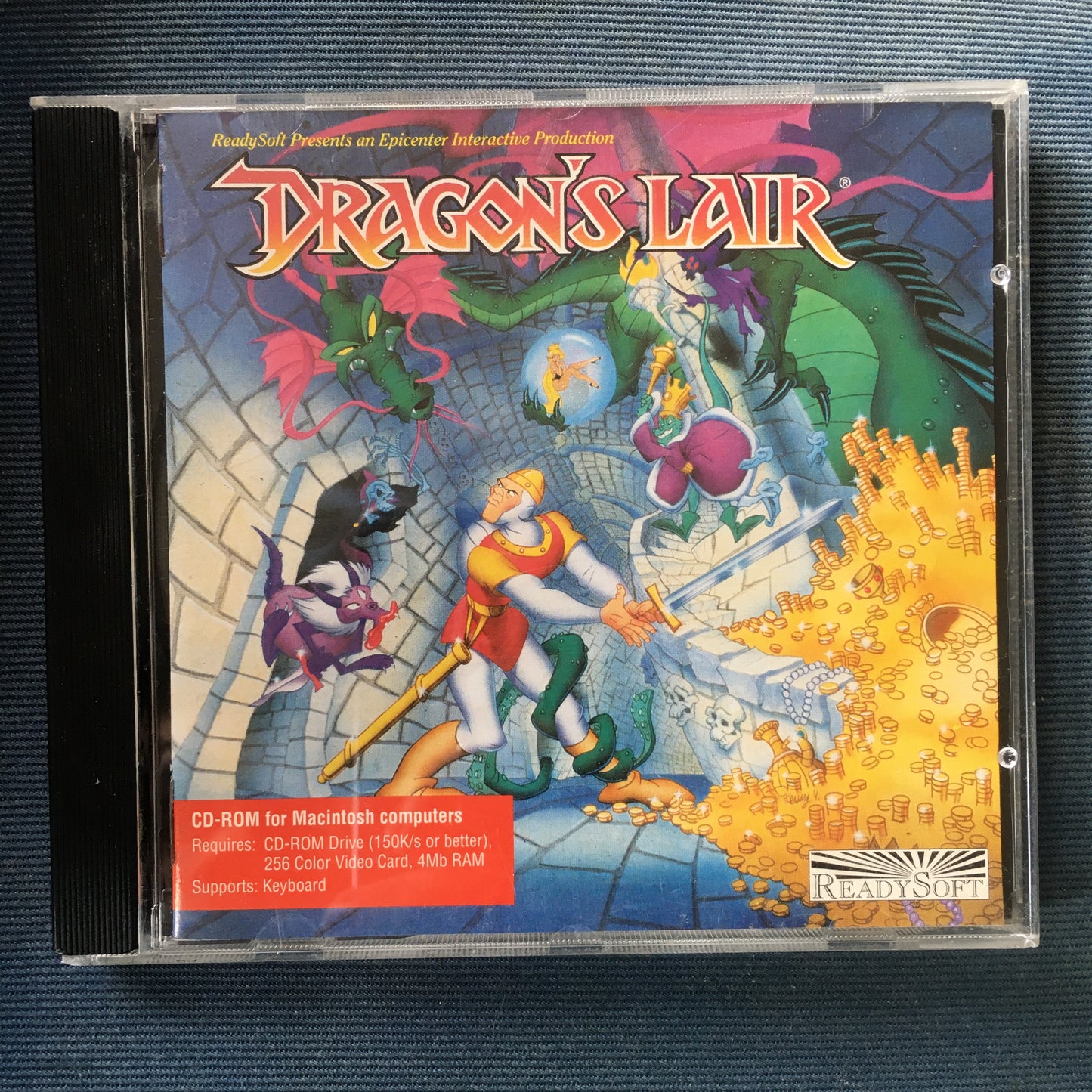 Dragon's Lair for old Macintosh computers - Full Arcade Version Classic