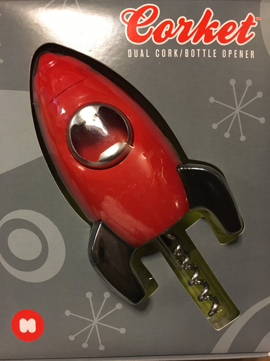 Dual cork/bottle opener "Corket"