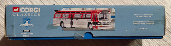 Limited editionmini car- Corgi Fishbowl from New York City-Liberty Lines