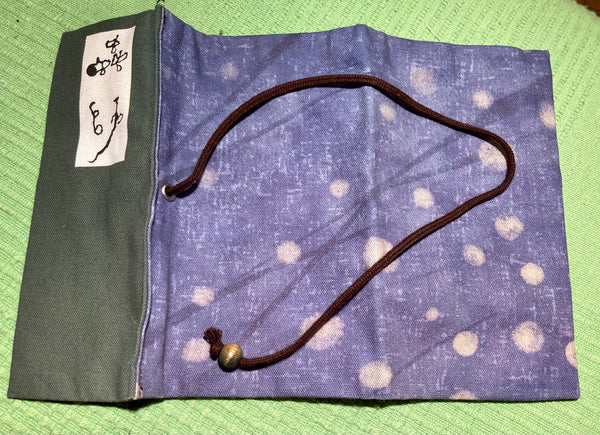 “Mushishi” traditional fabric wallet/pouch