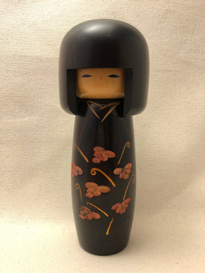Wooden Kokeshi Doll by Usaburo