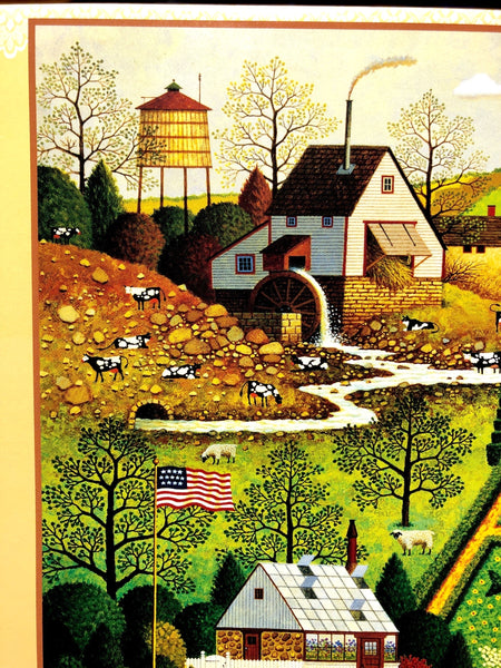 “Garden Creatures” by Charles Wysocki 1,500 (2 pieces missing) + 400 pieces (all pieces included)