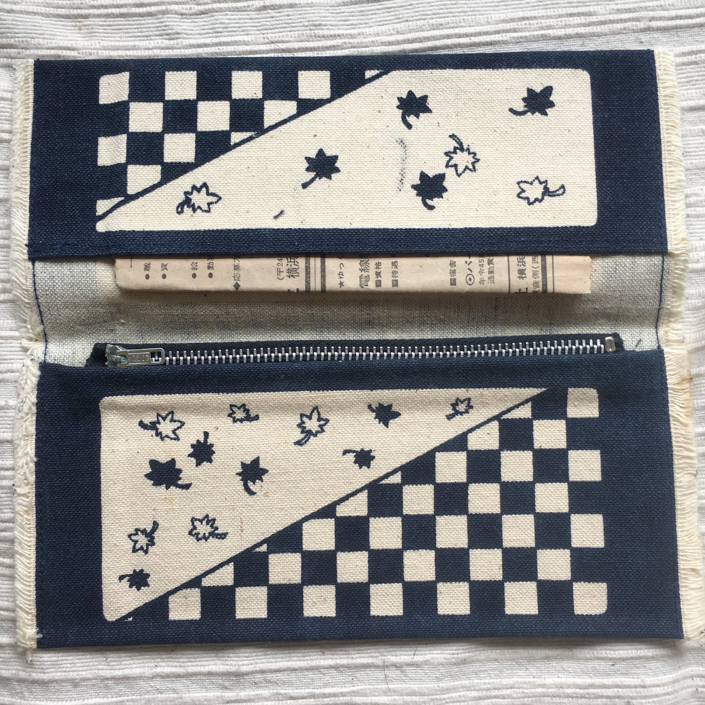 Naritasan Temple Fabric Wallet