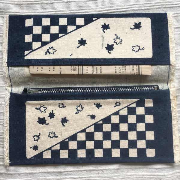 Naritasan Temple Fabric Wallet